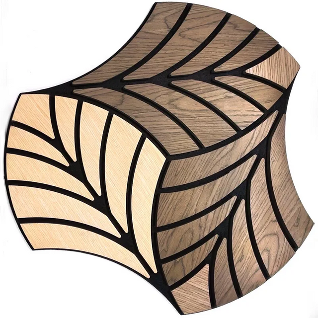 Specially Shaped Acoustic Slat Panels