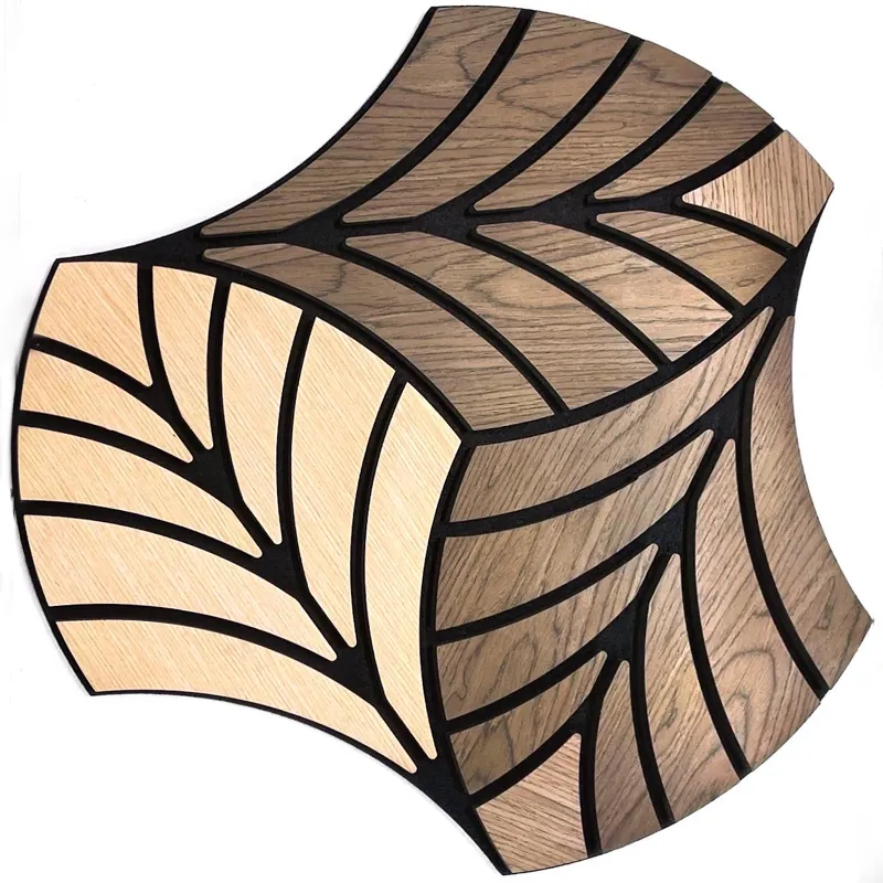 Specially Shaped Acoustic Slat Panels
