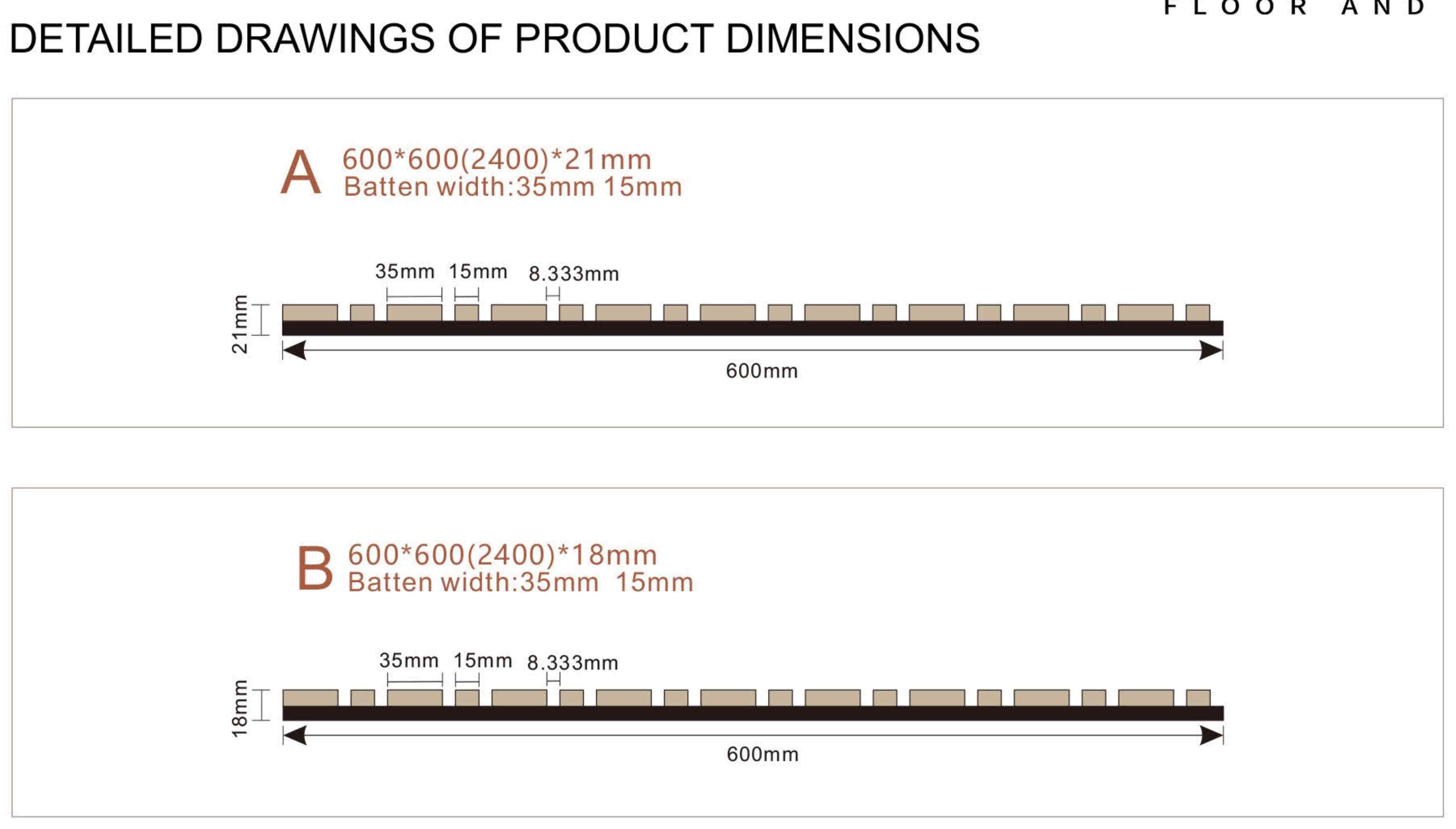 Acoustic Slat Panels -DX