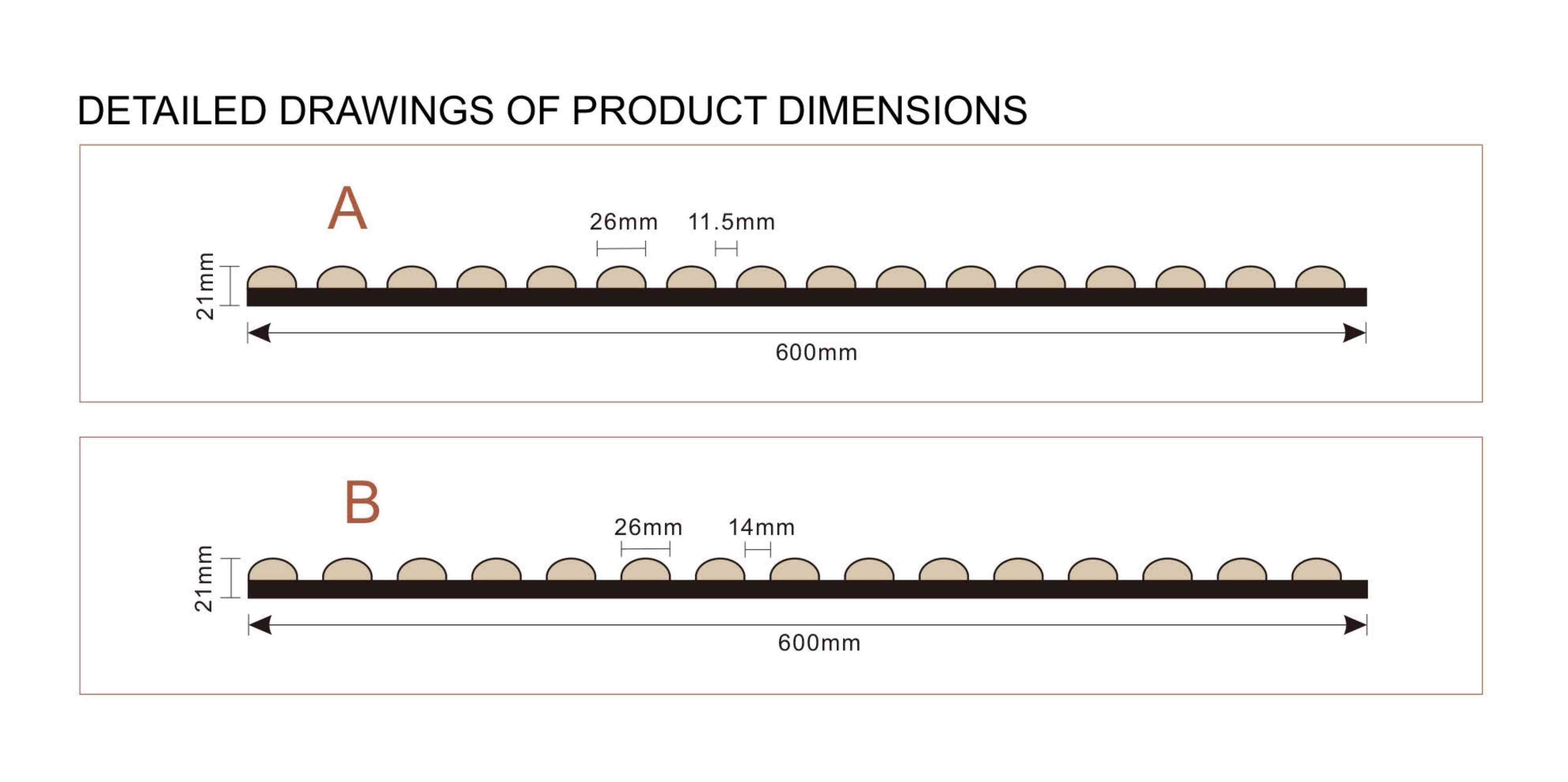 Circular Wooden Veneer Acoustic Slat Panels