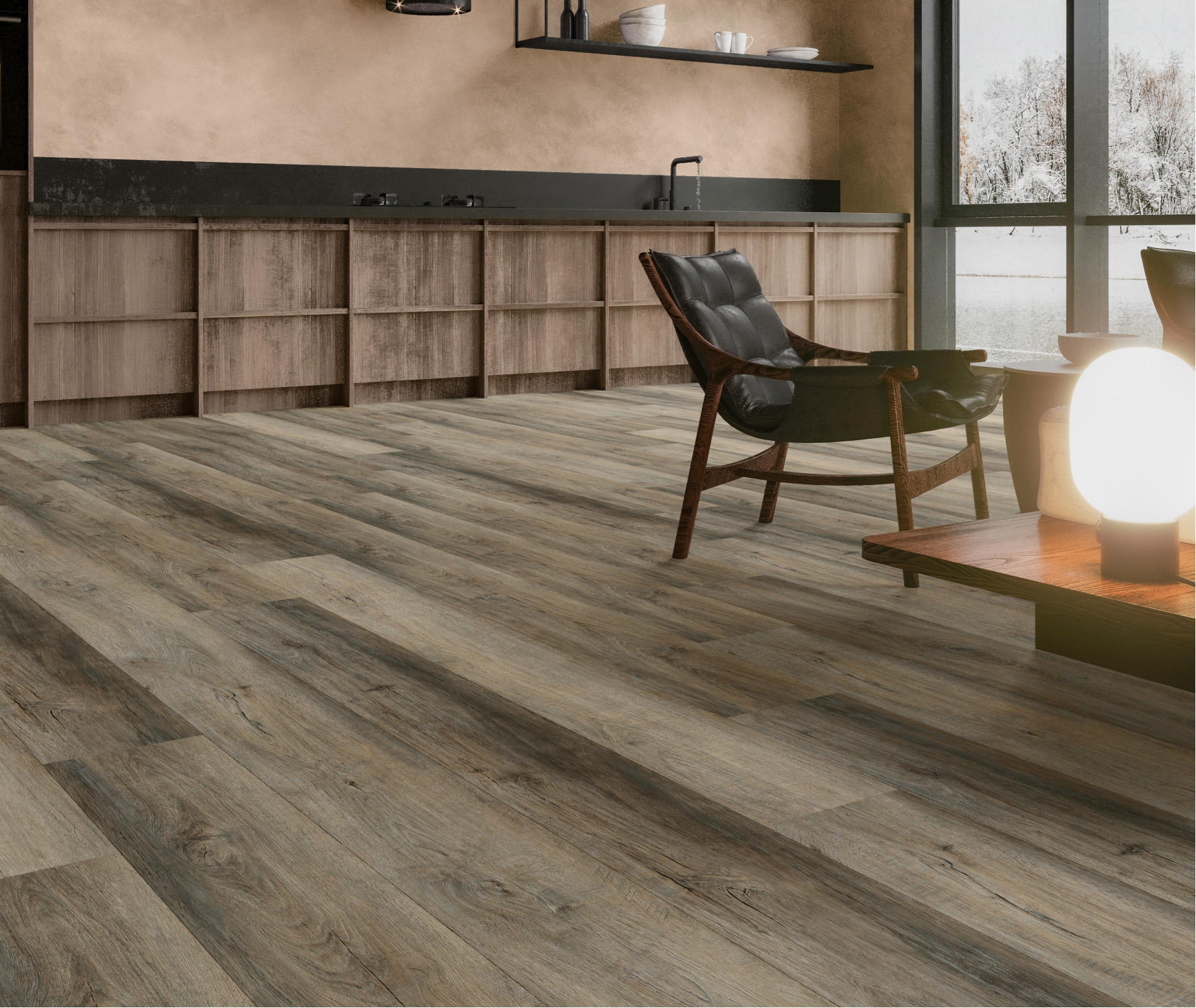 Peel & Stick Vinyl Flooring