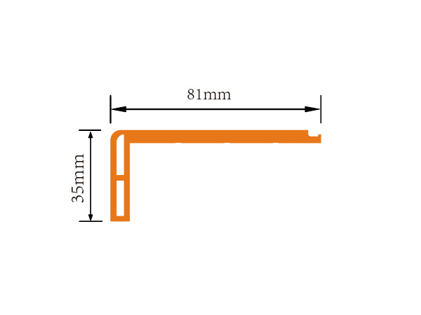 SPC Stair Nose Skirting