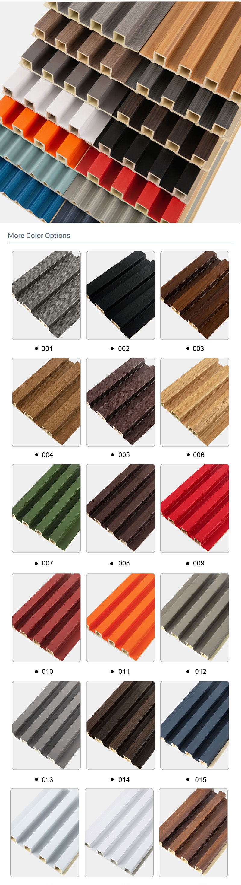 WPC Fluted Wall Panels Proluxe Floor WPC Fluted Wall Panels Proluxe Floor