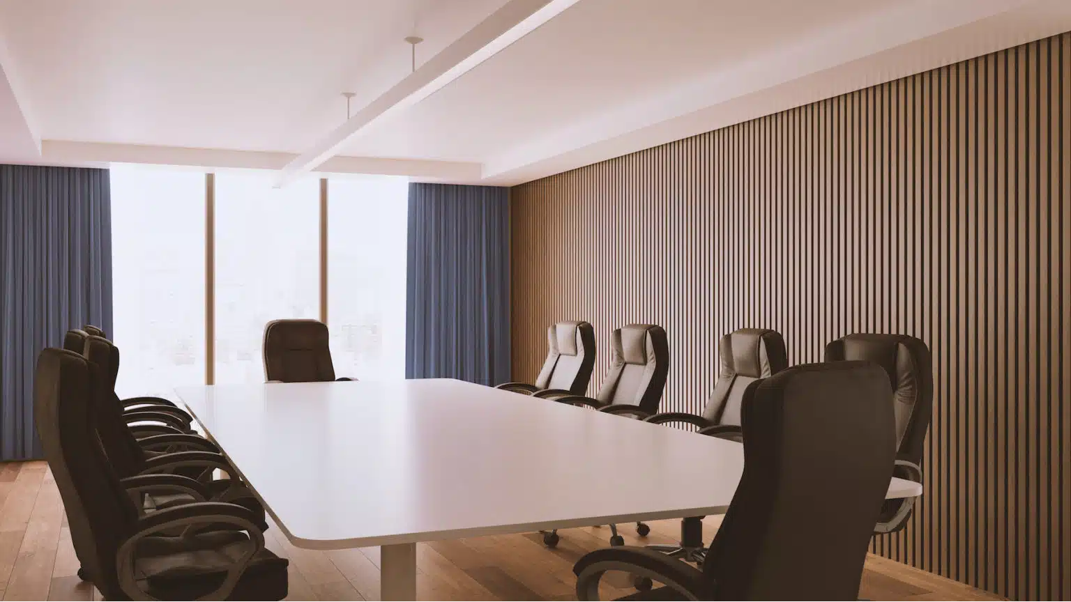 Acoustic Slat Wall Panels Application (3)(1)