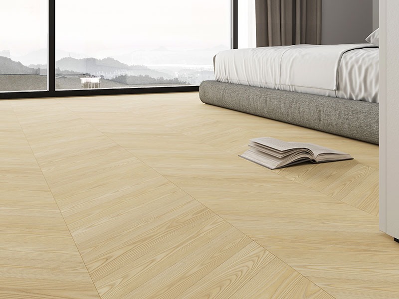 Chevron SPC Flooring