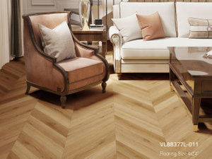 Chevron SPC Flooring