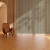 Single Wood Veneer Acoustic Slat Panels