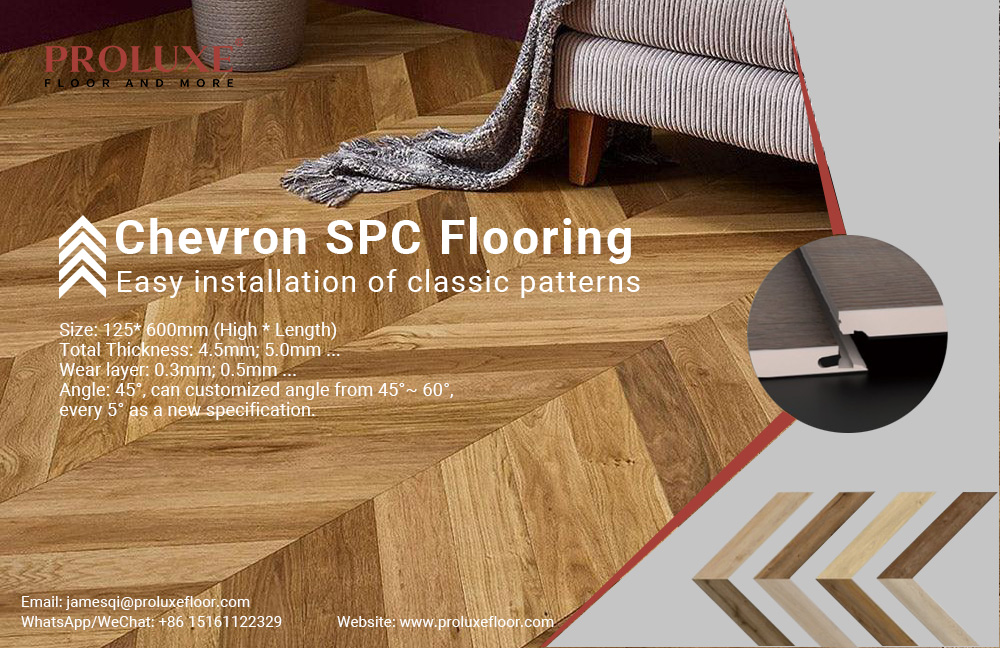 PROLUXE | Chevron SPC Flooring Creates More Value for Your Brand