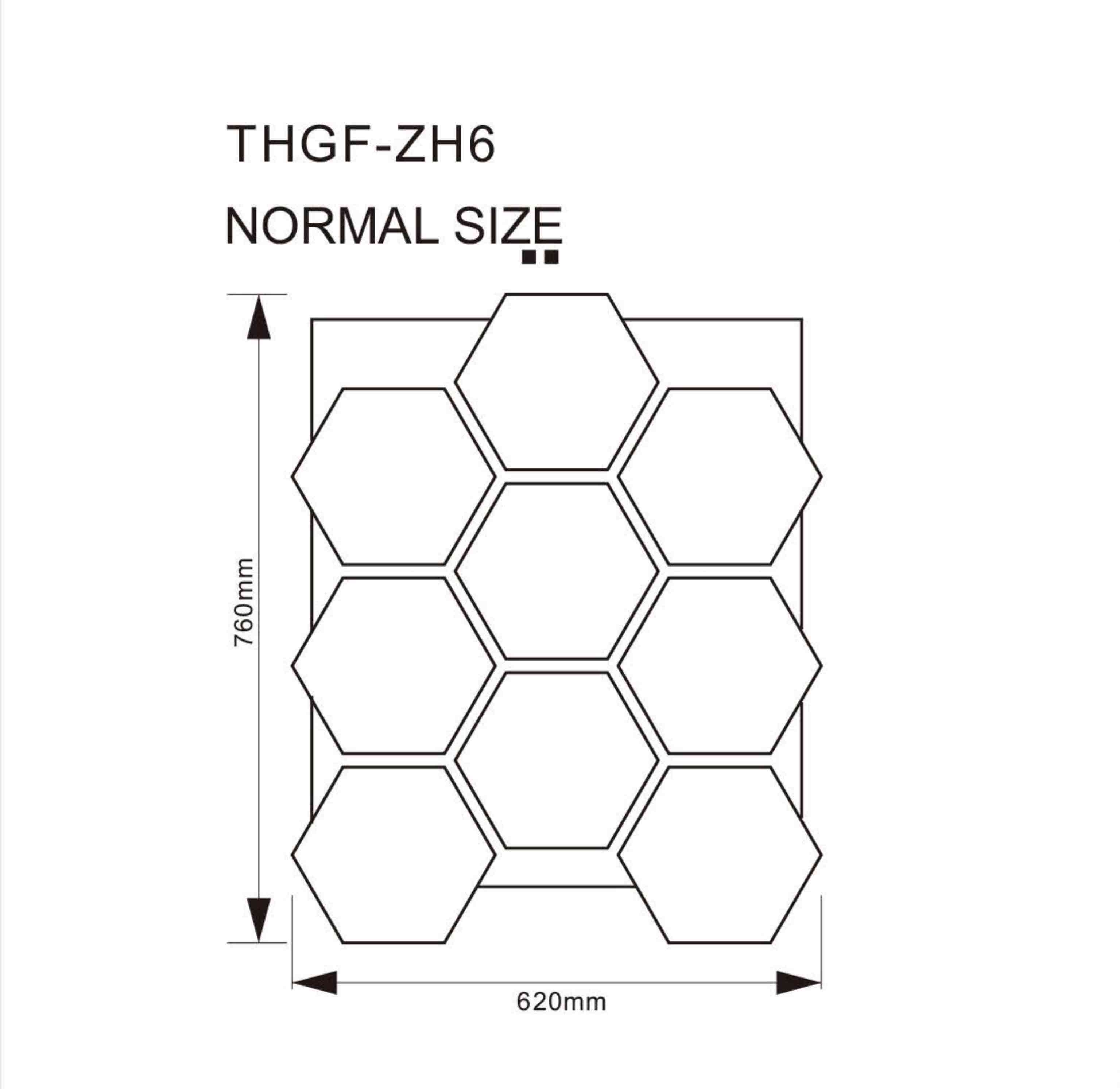 Hexagon Acoustic Slat Panels