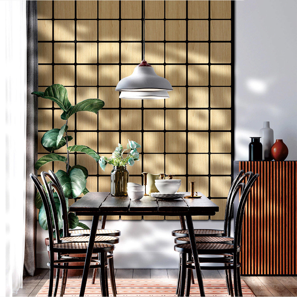 Square Acoustic Slat Panels 