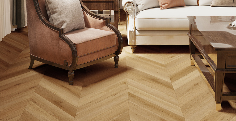Flooring Chevron SPC