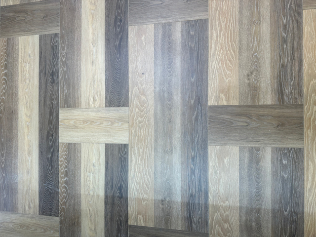 Piso de parquet artístico do SPC