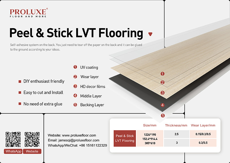 Peel & Stick LVT Flooring01