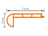 SPC WPC Stair Nose