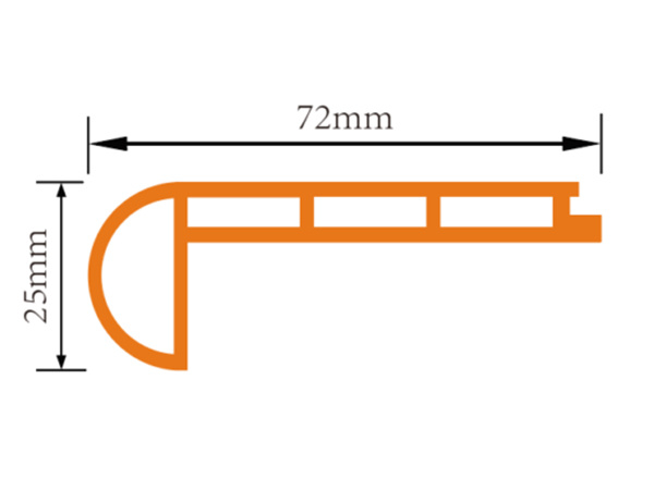 SPC WPC Stair Nose