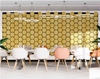 Hexagon Acoustic Slat Panels