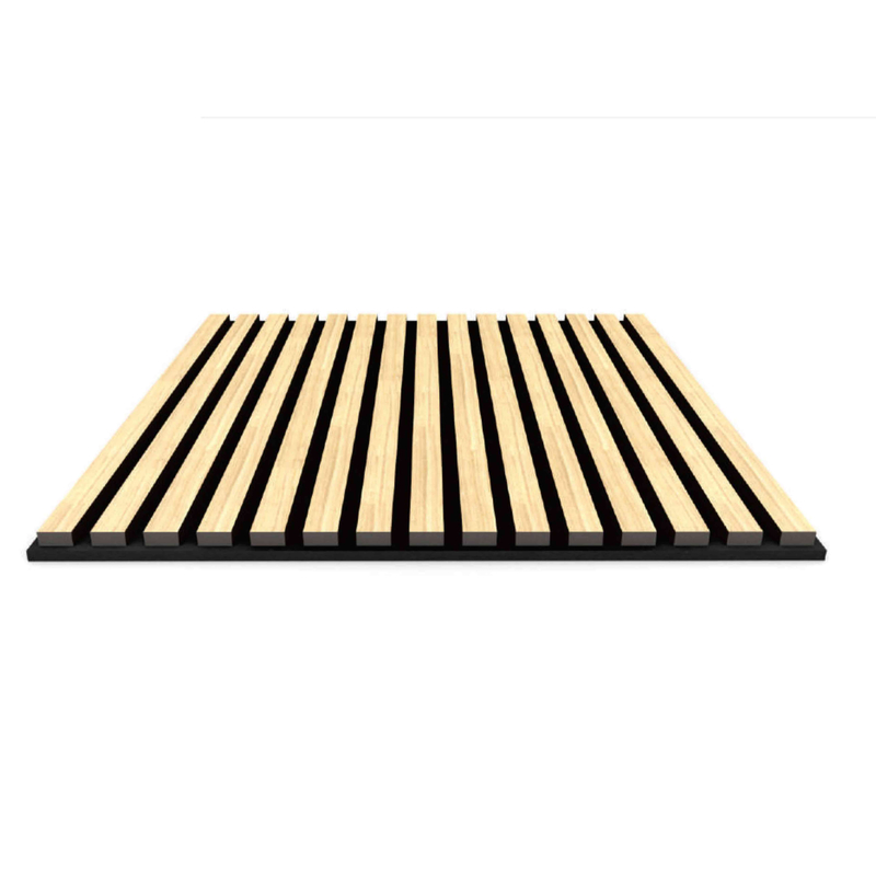 Single Wood Veneer Acoustic Slat Panels