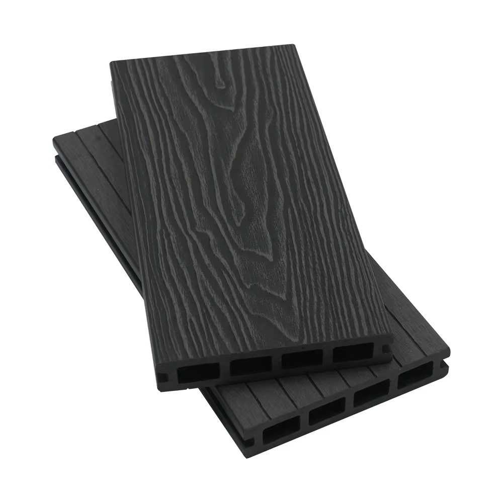 Embossed decking