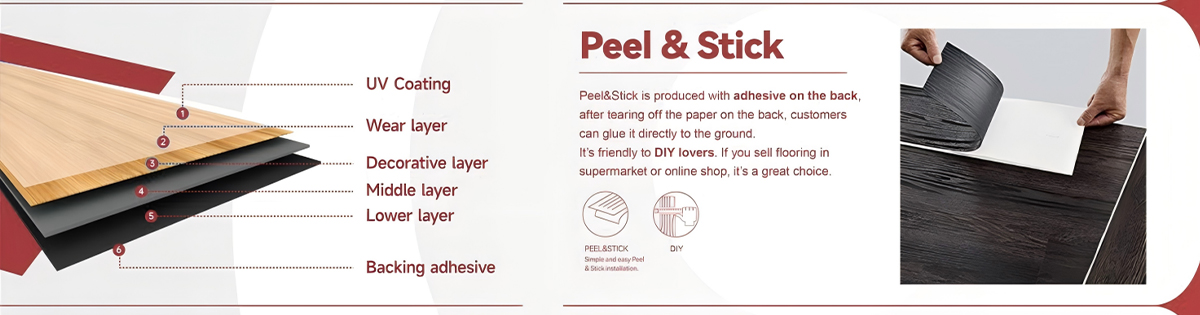 Peel & Stick structure