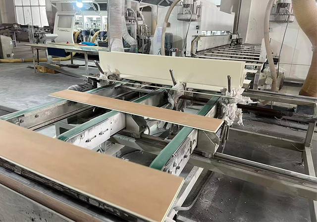 05 WPC-Flooring Ranhura Bloqueamento Fresamento 开槽